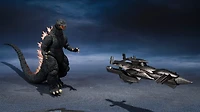 Bandai Godzilla: Final Wars (2004) S.H.MonsterArts Godzilla (Heat Ray Ver. Vs. New Gotengo) 7.5-in Action Figure