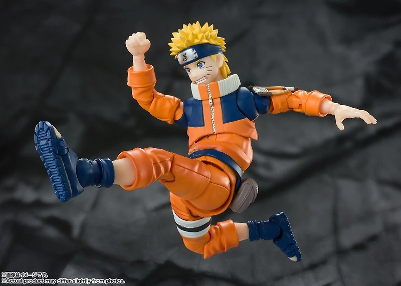 Tamashii Nations Naruto S.H.Figuarts Naruto Uzumaki (The No. 1 Most Unpredictable Ninja) 5.3-in Figure (Reissue)