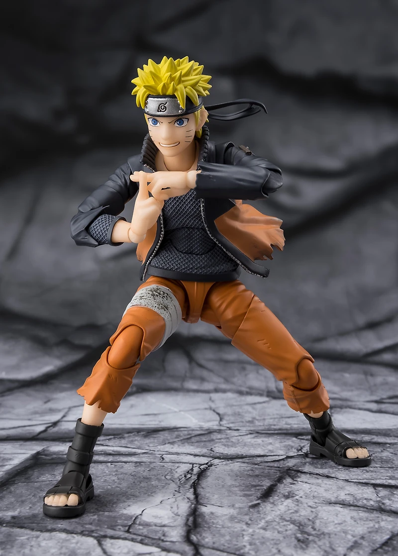 Tamashii Nations Naruto: Shippuden S.H.Figuarts Naruto Uzumaki (The Power to Unite) 5.7-in Action Figure