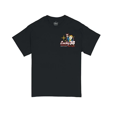 Fallout Lucky 38 Casino Double Sided Unisex Graphic T-Shirt GameStop Exclusive