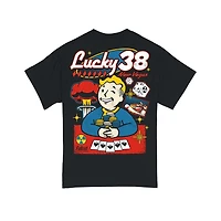 Fallout Lucky 38 Casino Double Sided Unisex Graphic T-Shirt GameStop Exclusive