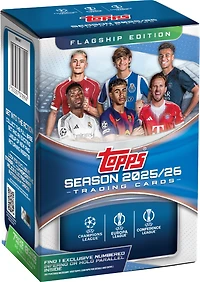 2025-26 Topps UEFA Club Competitions Soccer Value Box