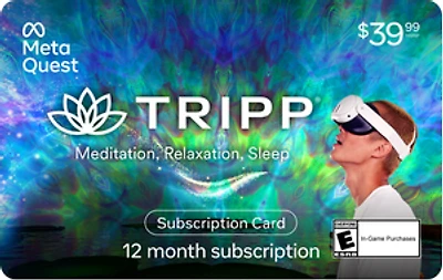 Tripp 12-Month Subscription - Meta Quest