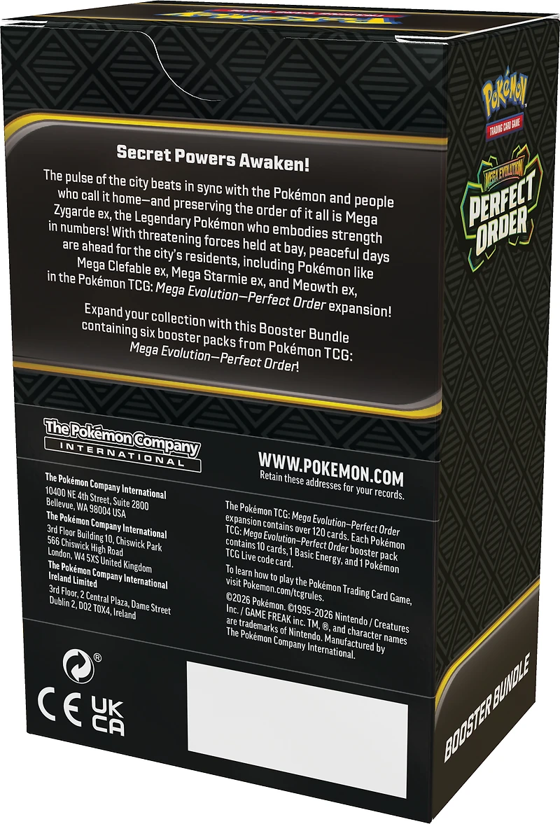 Pokemon Trading Card Game: Perfect Order Booster Bundle