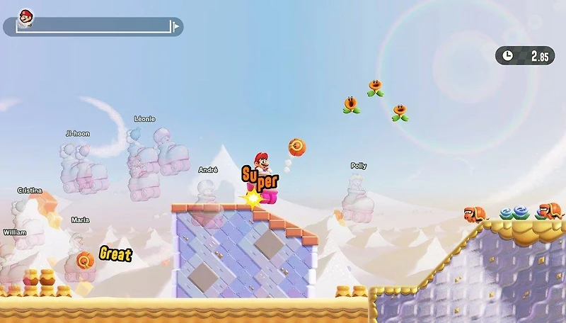 Super Mario Bros. Wonder Nintendo Switch 2 Edition and Meetup in Bellabel Park