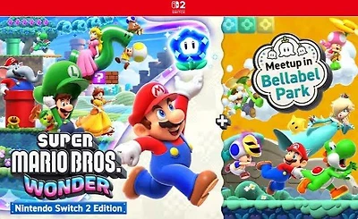 Super Mario Bros. Wonder Nintendo Switch 2 Edition and Meetup in Bellabel Park