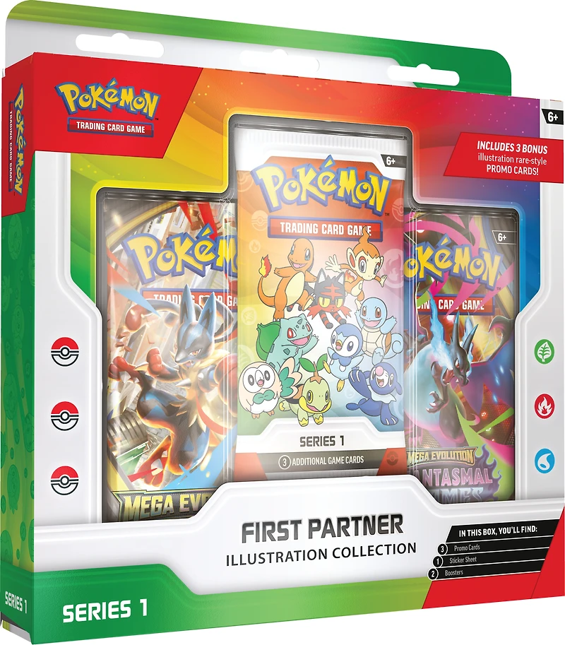 Pokemon Trading Card Game: First Partner Illustration Series 1 Collection