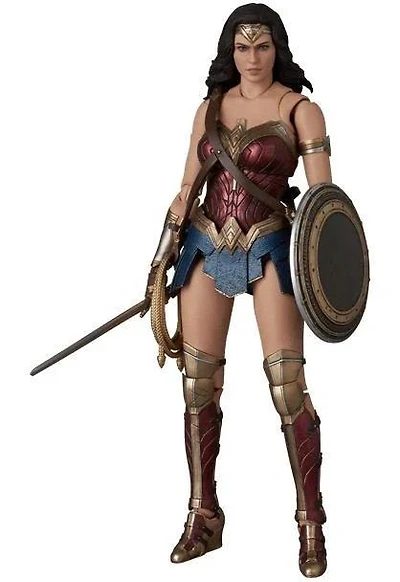 Zack Snyder's Justice League MAFEX Wonder Woman 5.9-in Action Figure