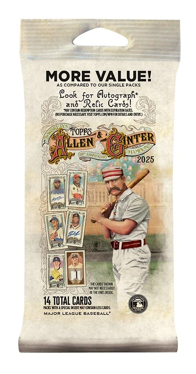 2025 Topps Allen And Ginter MLB Baseball Fat Pack