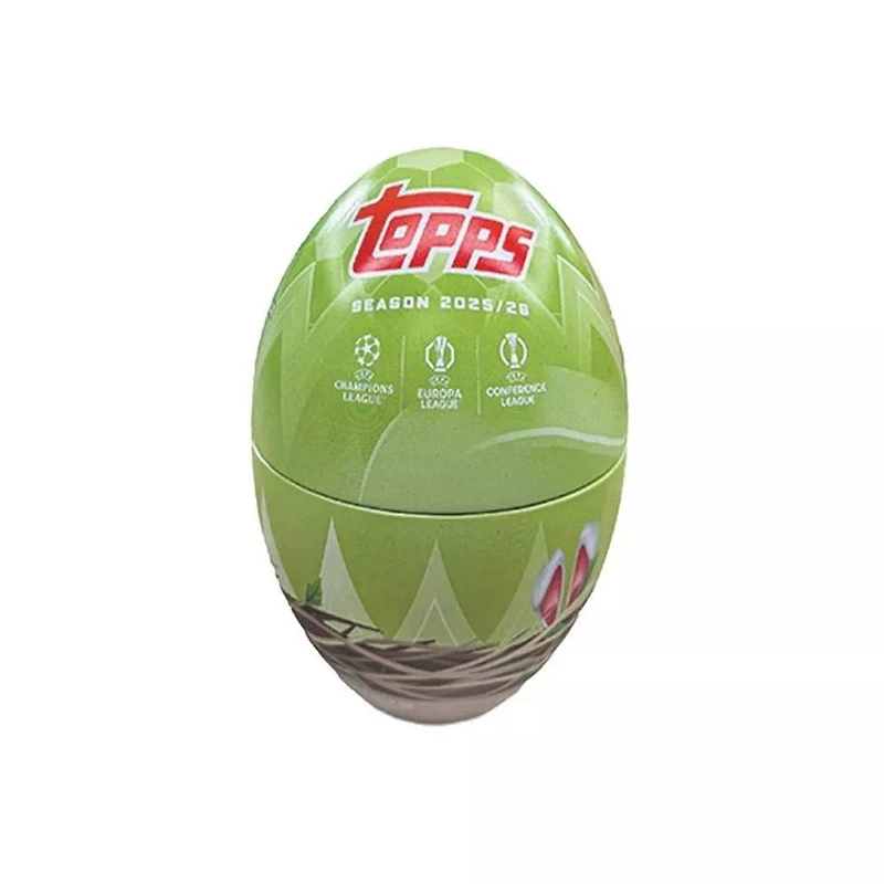 2025-26 Topps UEFA Club Competitions Easter Tin (Styles May Vary)
