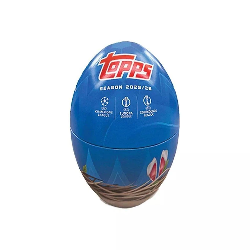 2025-26 Topps UEFA Club Competitions Easter Tin (Styles May Vary)