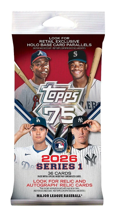 2026 Topps Baseball Series 1 Fat Pack