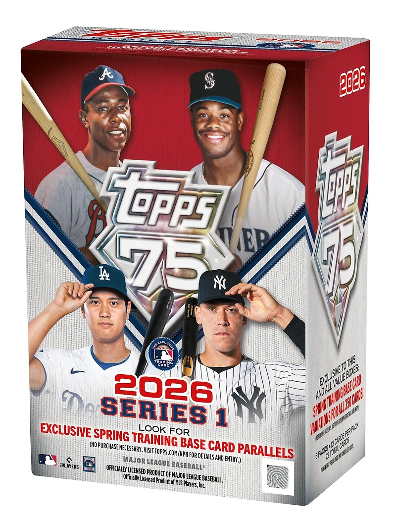2026 Topps Baseball Series 1 Value Box