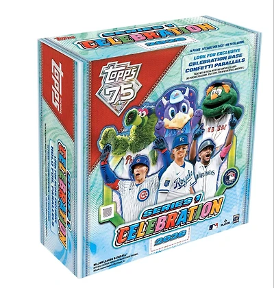 2026 Topps MLB Baseball Series 1 Celebration Mega Box