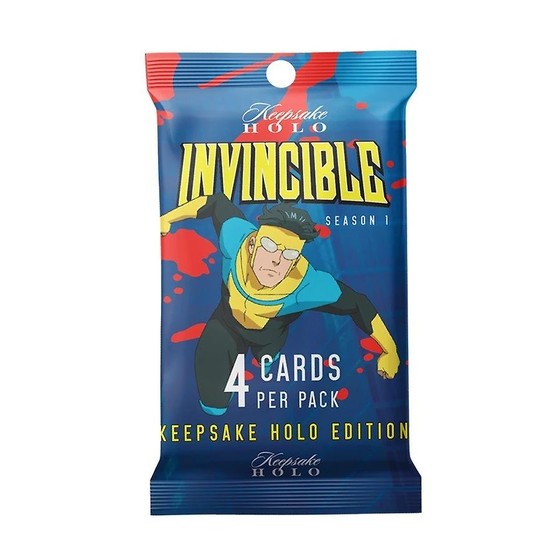 2025 Invincible Season 1 Keepsake Premiere Holo Hanger Pack