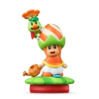Super Mario Bros. Wonder Poplin and Prince Florian amiibo