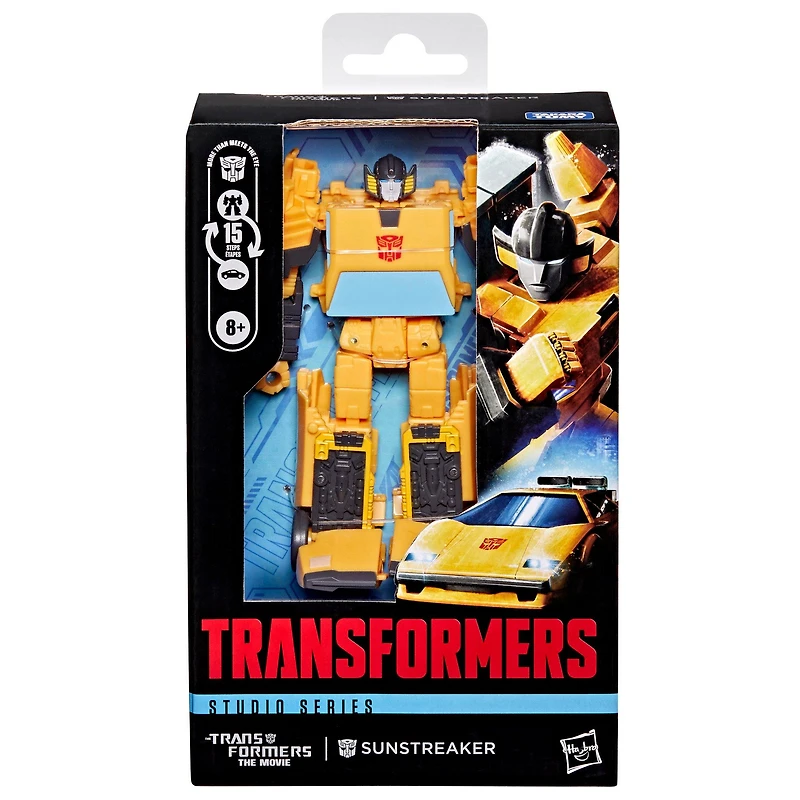 Hasbro Transformers Studio Series Sunstreaker Class Deluxe (The Movie) 4.5-in Action Figure