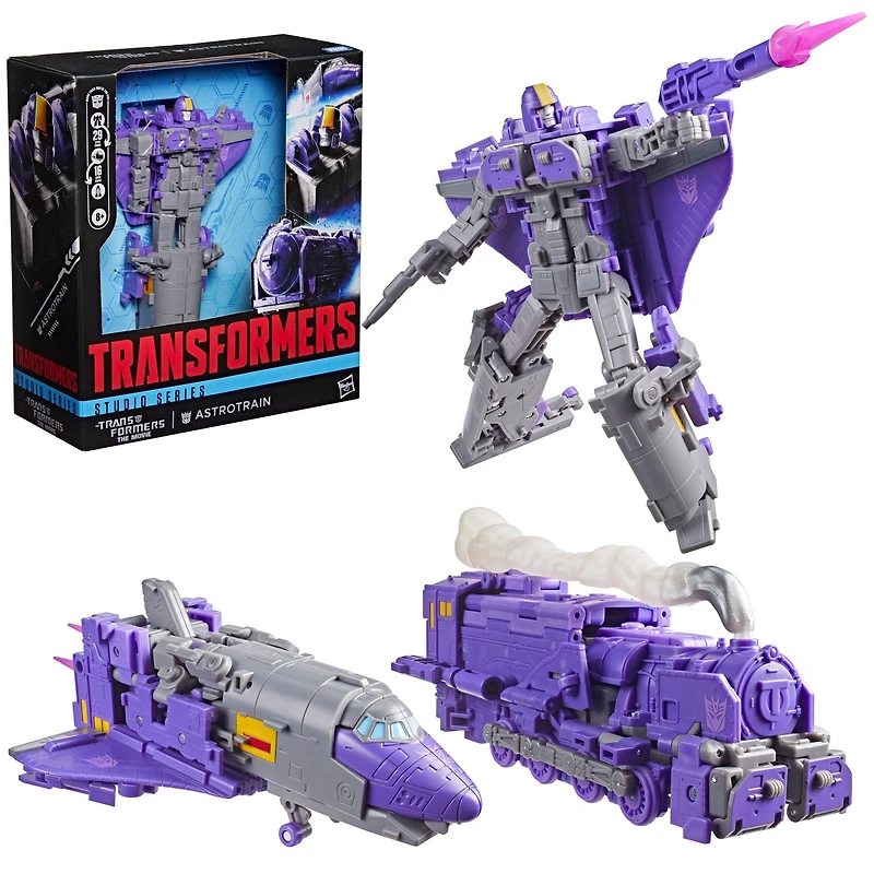 Hasbro Transformers Studio Series Astrotrain (The Movie) 6.75-in Action Figure