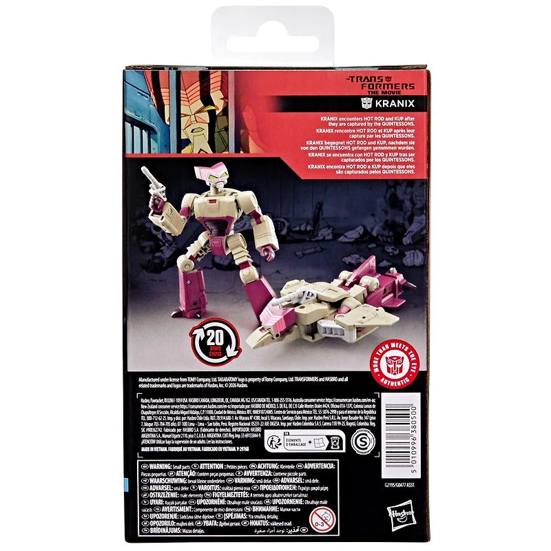 Hasbro Transformers Studio Series Kranix (The Movie) 5.5-in Action Figure
