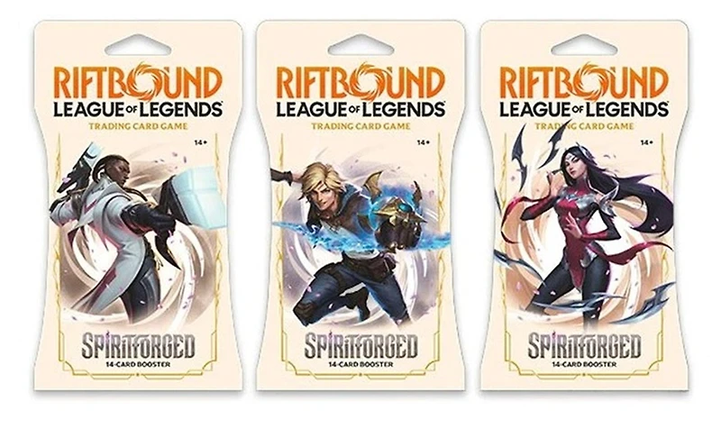 Riftbound: League of Legends SpiritForged Sleeve Booster Pack (SPF) (Styles May Vary)