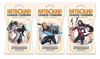 Riftbound: League of Legends SpiritForged Sleeve Booster Pack (SPF) (Styles May Vary)