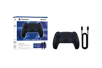 Sony DualSense Wireless Controller for PlayStation 5 (with USB Cable for PC) - Midnight Black