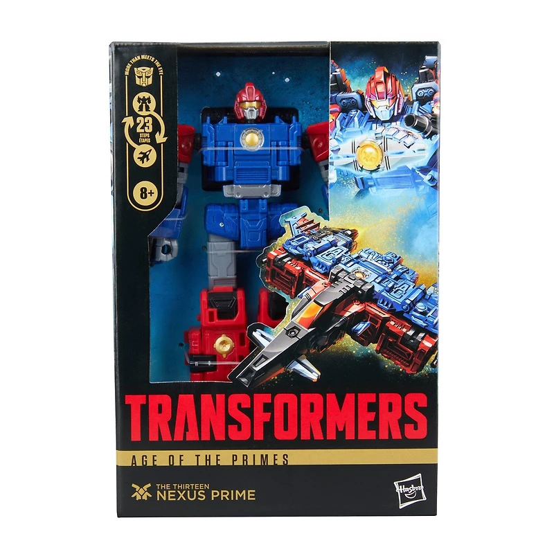 Hasbro Transformers Age of the Primes Voyager Class The Thirteen Nexus Prime 5.75-in Action Figure