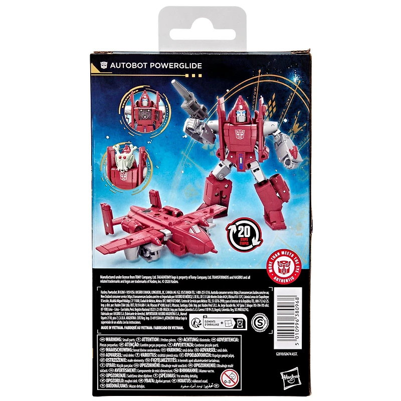 Hasbro Transformers Age of the Primes Powerglide 4.5-in Action Figure