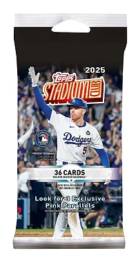 2025 Topps Stadium Club MLB Baseball Fat Pack (36 Cards)