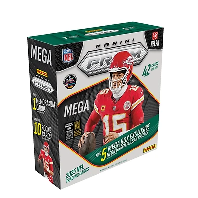 2025 Panini Prizm NFL Football Mega Box
