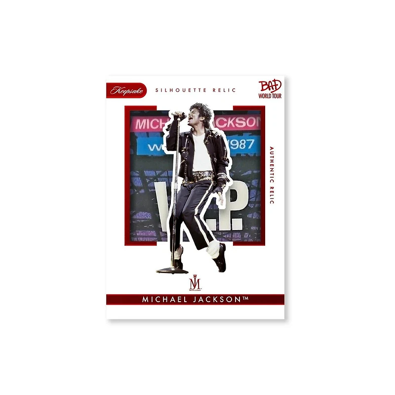 Michael Jackson Bad World Tour Keepsake Premiere Edition Hanger Pack