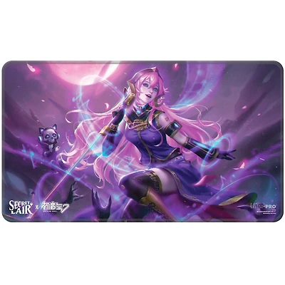 Ultra Pro Secret Lair Hatsune Miku Stitched Edge Playmat for Magic: The Gathering (Fall) Liliana of the Dark Realms