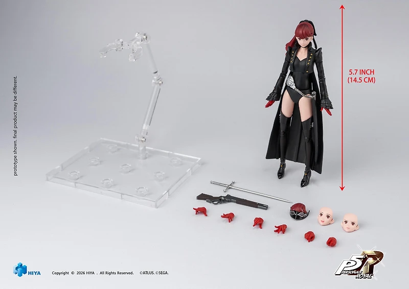 HIYA Toys Persona 5 Royal Exquisite Basic Violet 5.7-in Action Figure
