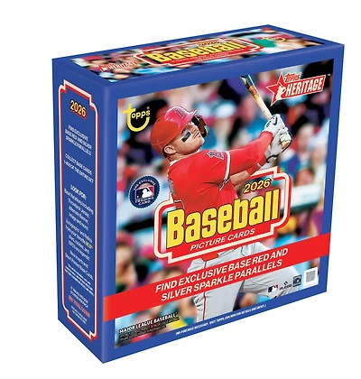 2026 Topps Heritage Baseball Mega Box