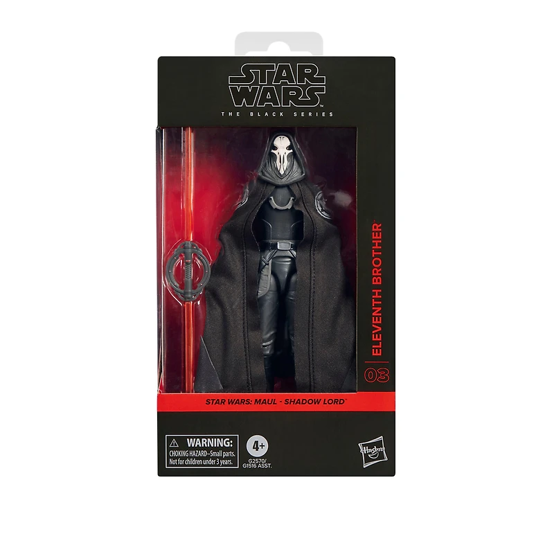 Hasbro Star Wars: The Black Series Eleventh Brother (Maul Shadow Lord) 6-in Action Figure
