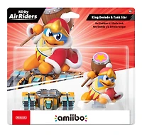 Kirby Air Riders King Dedede and Tank Star amiibo