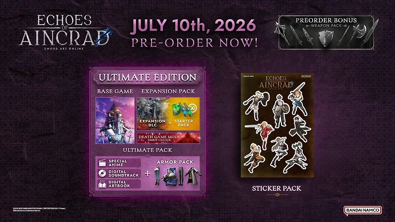 Sword Art Online: Echoes of Aincrad Ultimate - Xbox Series X