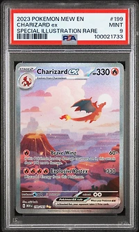 2023 Pokemon Mew En-151 199 Charizard Ex Special Illustration Rare PSA