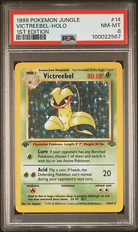 1999 Pokemon Jungle 14 Victreebel-holo 1st Edition PSA