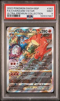 2022 Pokemon Swsh Black Star Promo 262 Full Art/charizard Vstar Sword & Shield Ultra-premium Collection-charizard PSA