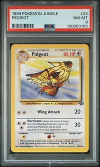 1999 Pokemon Jungle 24 Pidgeot PSA