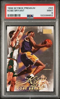 1998 Skybox Premium 44 Kobe Bryant PSA 9
