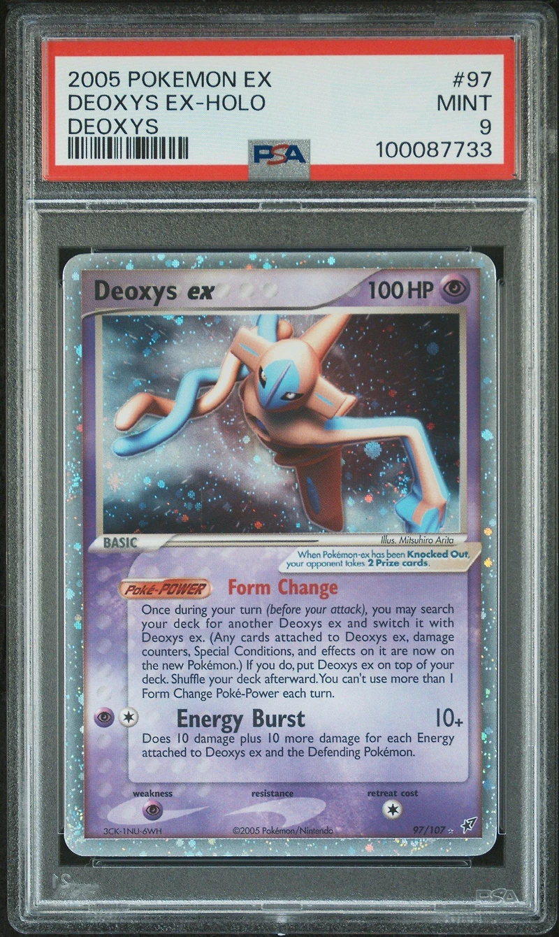 2005 Pokemon Ex Deoxys Deoxys Ex-holo PSA
