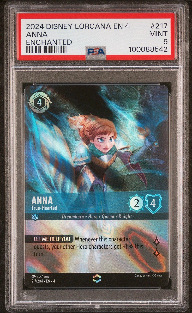 2024 Disney Lorcana En 4-ursula's Return 217 Anna