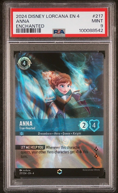 2024 Disney Lorcana En 4-ursula's Return 217 Anna