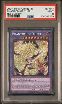 2024 Yu-gi-oh! Bltr-battles Of Legend: Terminal Revenge En047 Phantom Of Yubel 1st Edition PSA 9