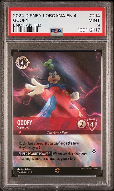 2024 Disney Lorcana En 4-ursula's Return 214 Goofy