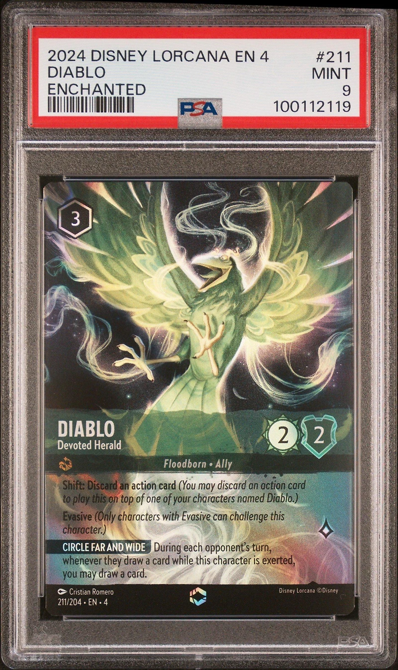 2024 Disney Lorcana En 4-ursula's Return 211 Diablo