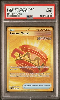 2024 Pokemon Sfa En-shrouded Fable 096 Earthen Vessel Hyper Rare PSA