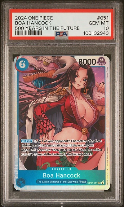 2024 One Piece 500 Years In The Future 051 Boa Hancock PSA 10